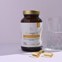 Omega 3 EPA 500mg i DHA 250mg Wsparcie serca i mózgu 60 kaps NutriVital