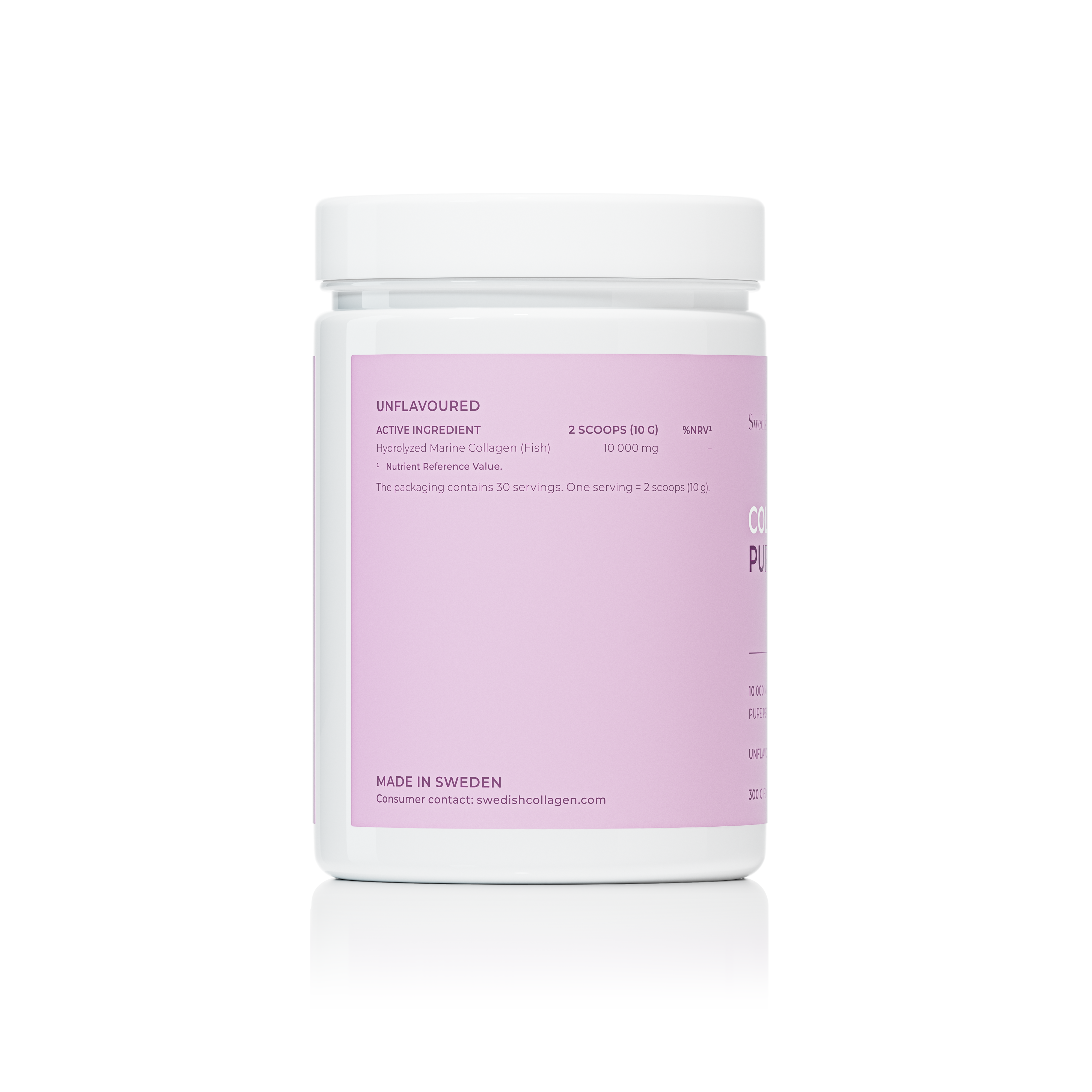 Kolagen Pure Morski 10 000 mg w porcji wysoka dawka Swedish Nutra
