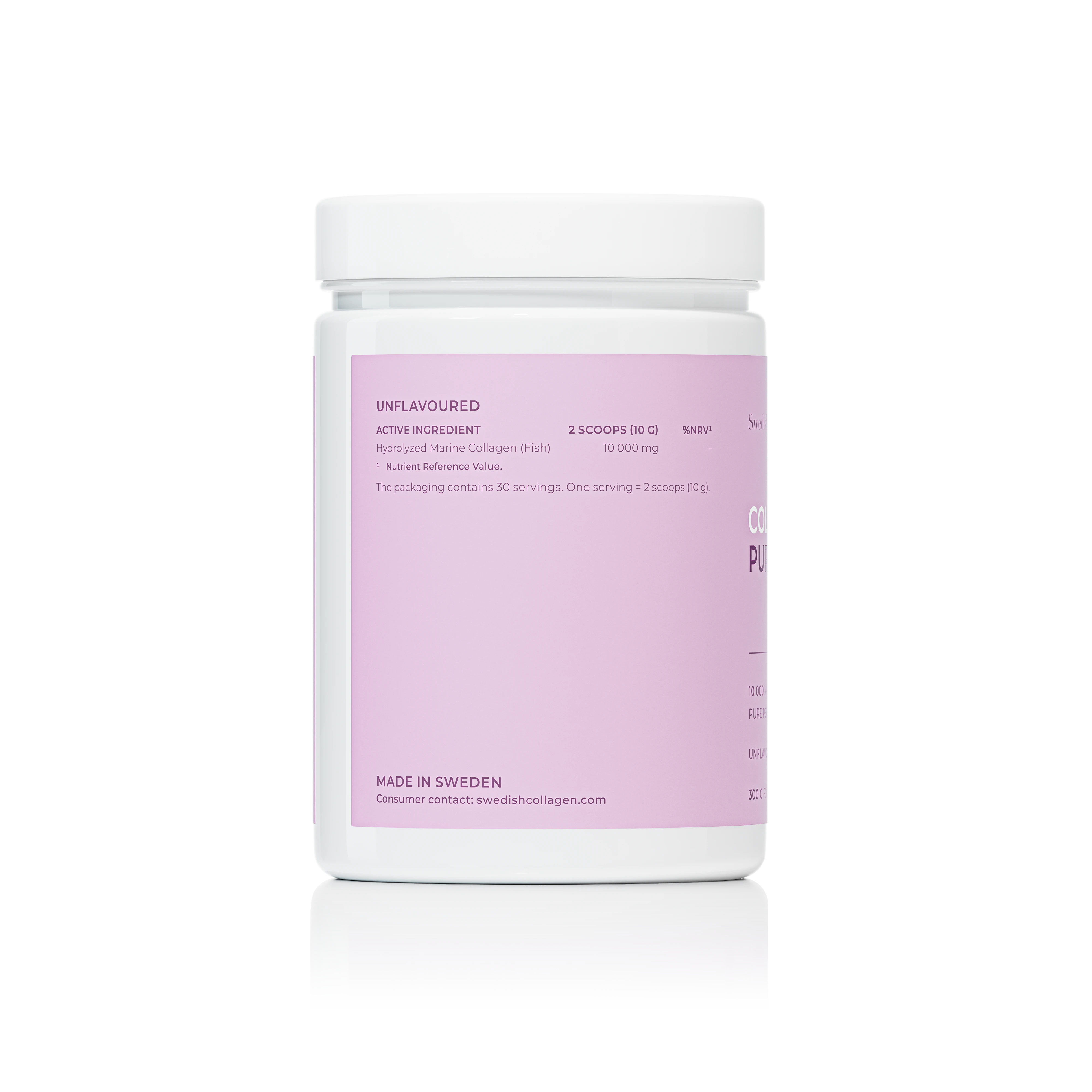 Kolagen Pure Morski 10 000 mg w porcji wysoka dawka Swedish Nutra