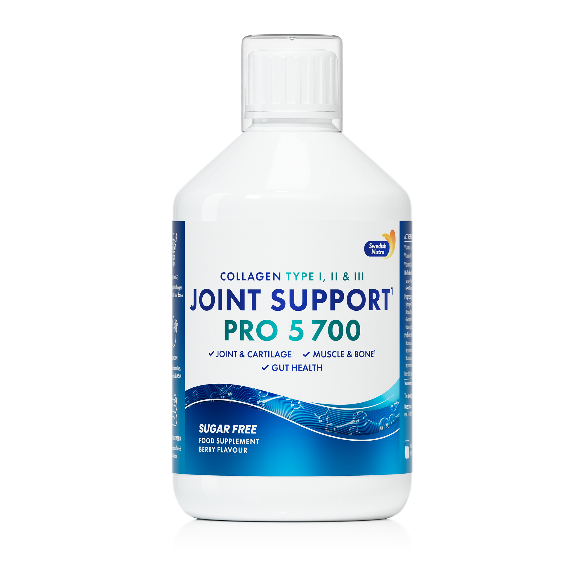 Swedish Nutra Joint Support Pro 500 ml  Kolagen na stawy z MSM i witaminami