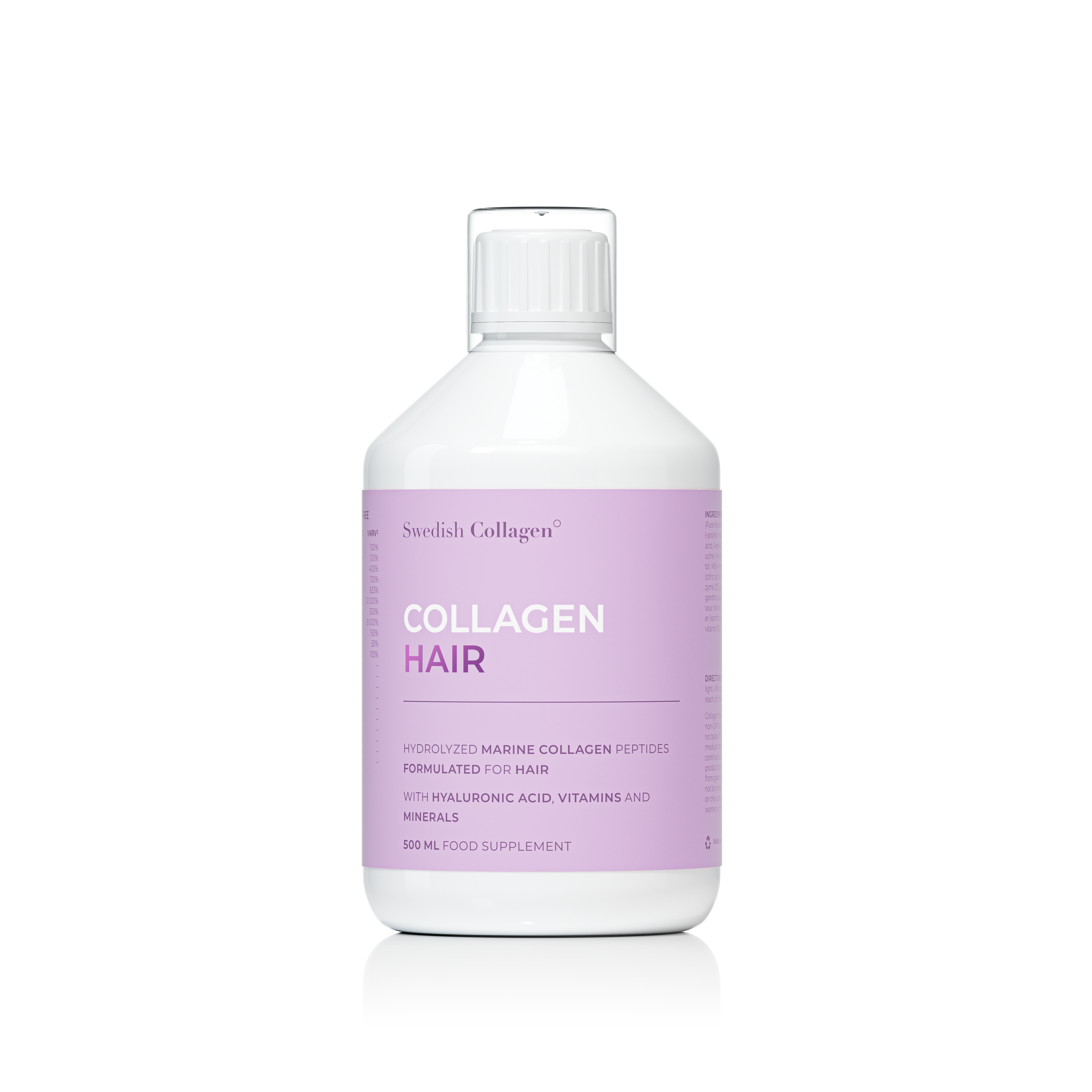 Swedish Nutra Kolagen Hair na mocne i zdrowe włosy 500 ml