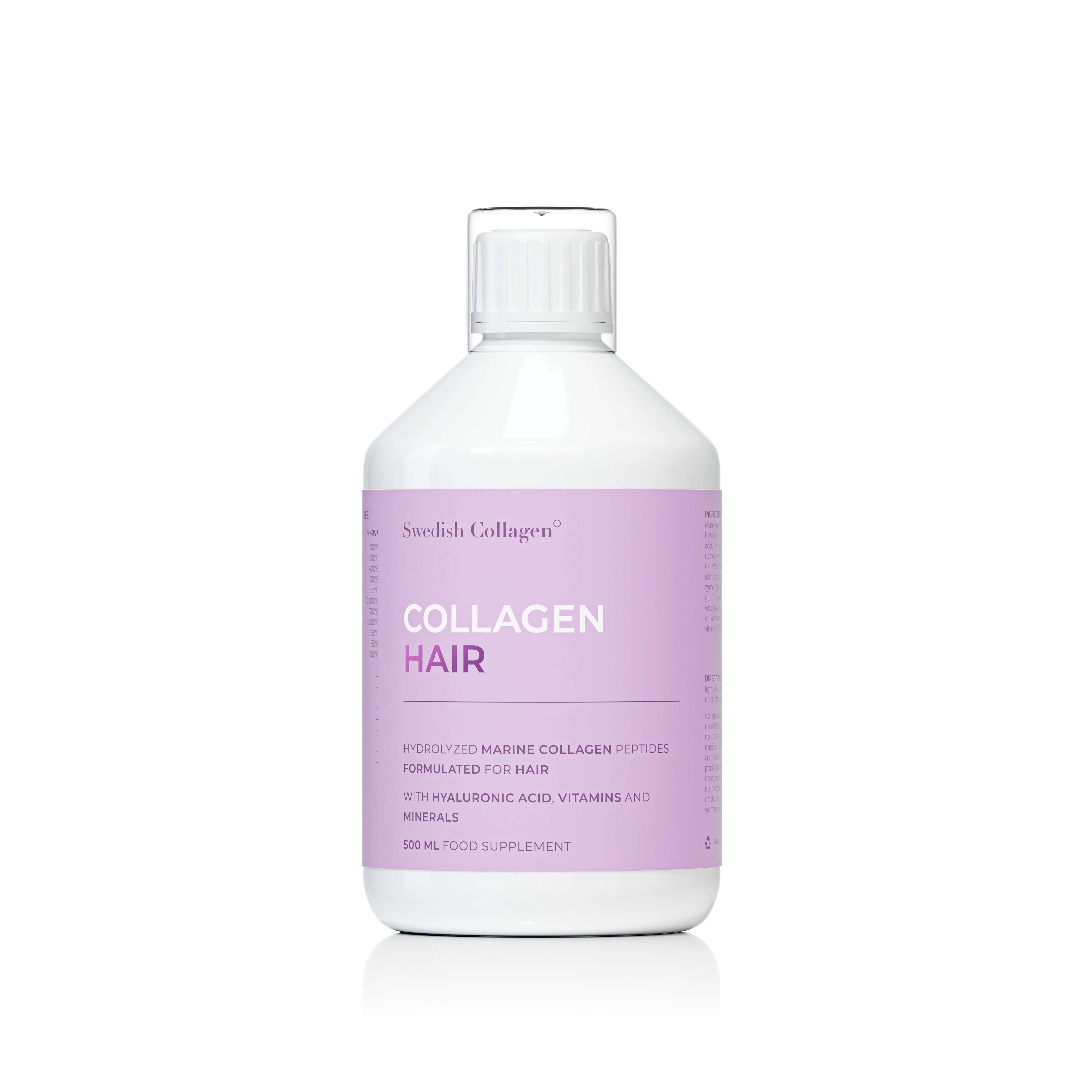 Swedish Nutra Kolagen Hair na mocne i zdrowe włosy 500 ml