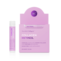 Kolagen z retinolem 12500 mg 20 shotów Swedish Nutra