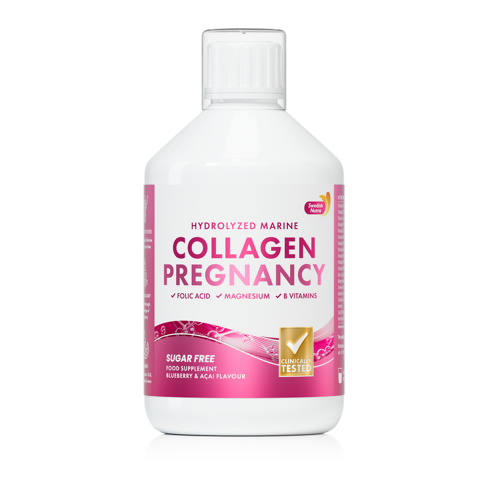Swedish Nutra Collagen Pregnancy 500 ml  Kolagen dla kobiet