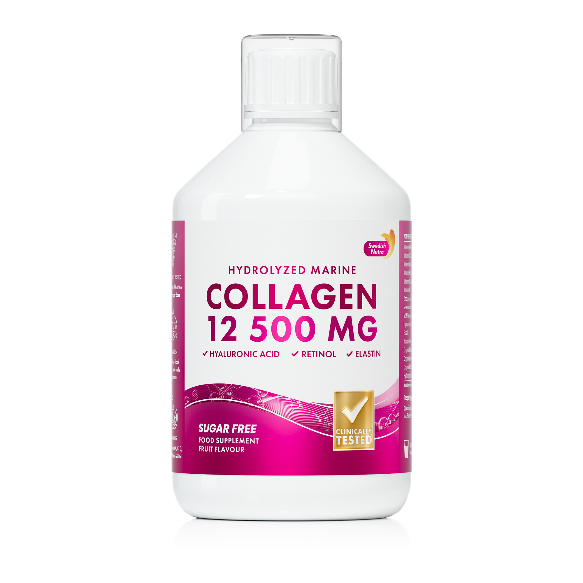 Swedish Nutra Marine Collagen 12500 mg  Beauty Complex | Kolagen morski 500 ml