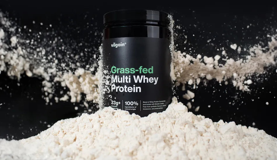 Vilgain Grass-Fed Mieszanka serwatkowa ⁠ Bezsmakowa 900 g