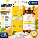 Liposomalna witamina C 1000 mg 60 kaps NutriVital