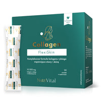 Collagen rybi 10000 mg Flexiskin Wsparcie stawów i skóry NutriVital 30 saszetek