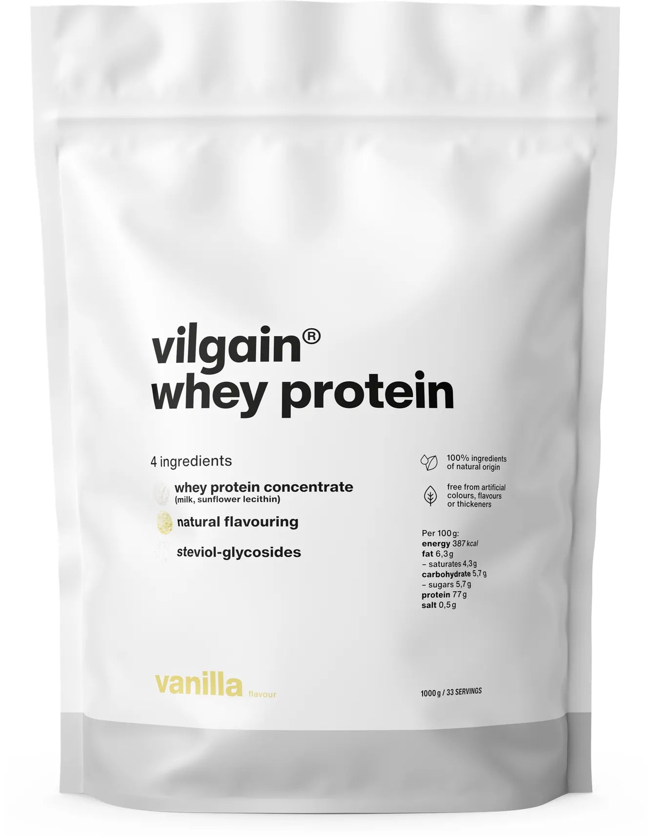 Vilgain Whey Protein  Wanilia 1000 g