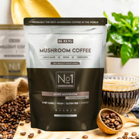 Kawa Rozpuszczalna – Mushroom (Lion’s Mane & Cordyceps & Reishi) – Francuska Wanilia 250g Be Keto