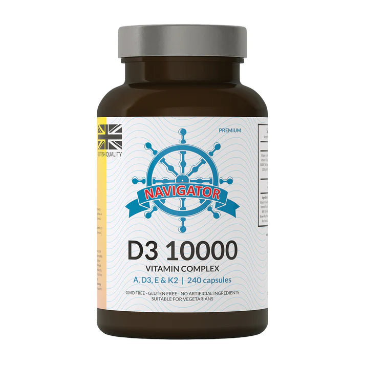 Navigator Witamina D3 10000 Complex ADEK 240 kapsułek