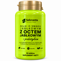 Żelki z octem jabłkowym i witaminami 30 sztuk Solvvanta