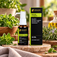 Ekstrakt z Oregano 50:1 mocny 235 dawek 50% karwakrolu 30 ml jedyny na rynku Solvvanta