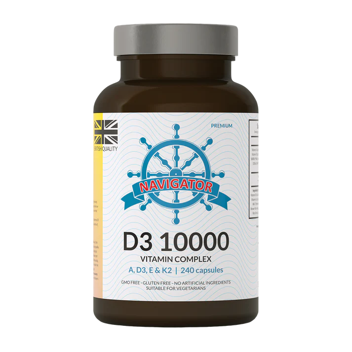 Navigator Witamina D3 10000 Complex ADEK 240 kapsułek