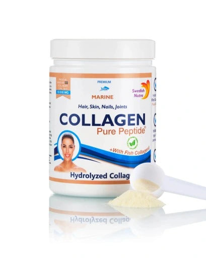 Swedish Nutra Collagen rybi 10 000 mg kolagen proszek 300 g
