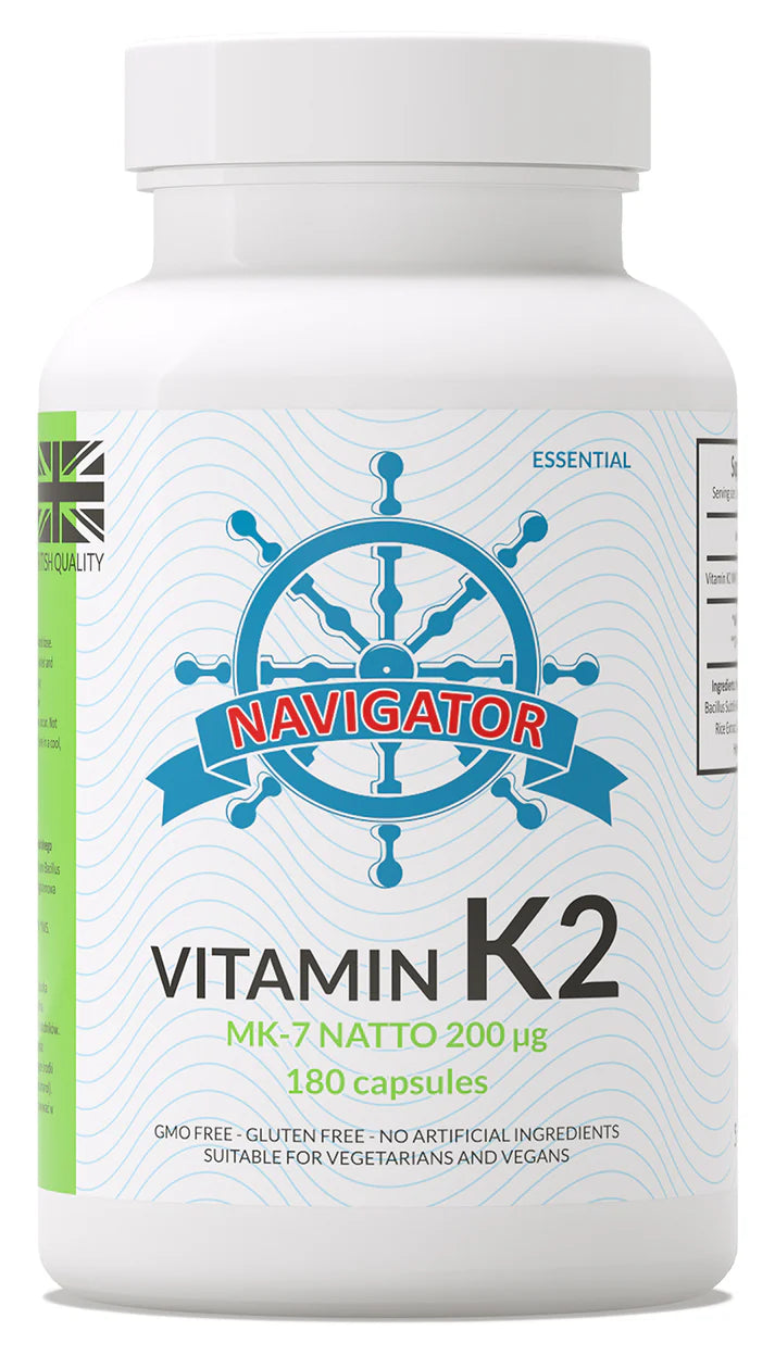 Navigator Witamina K2 MK-7 200 mcg VEGE 180 kapsułek