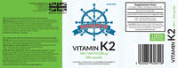Navigator Witamina K2 MK-7 200 mcg VEGE 180 kapsułek