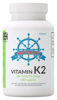 Navigator Witamina K2 MK-7 200 mcg VEGE 180 kapsułek