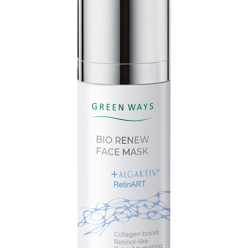 Green Ways Bio Renew Face Mask 50g – ALGAKTIV® RetinART | Cosmos Organic