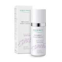 Green Ways Repairing Night Cream 50g z AlgAktiv GenoFix Nite – krem na noc, regeneracja komórkowa, anti-aging, Cosmos Organic