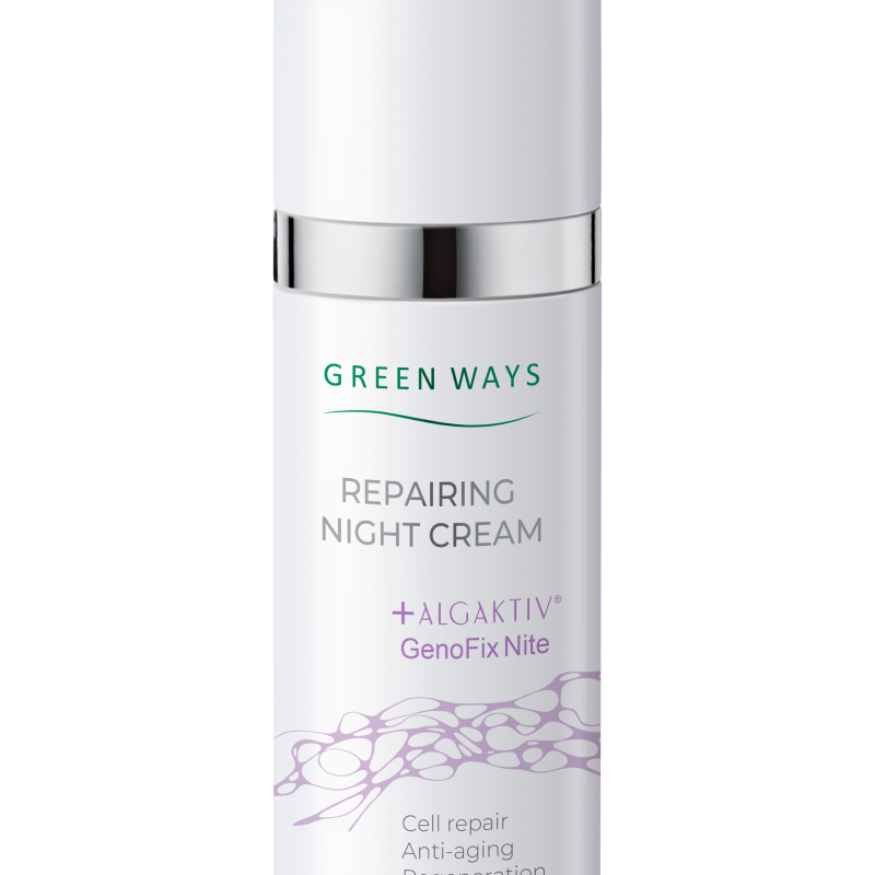 Green Ways Repairing Night Cream 50g – ALGAKTIV® GenoFix Nite | Cosmos Organic