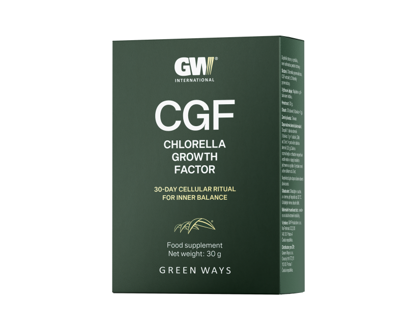 GWI CGF Chlorella Growth Factor proszek 30g – suplement diety, 30-dniowa kuracja, Green Ways