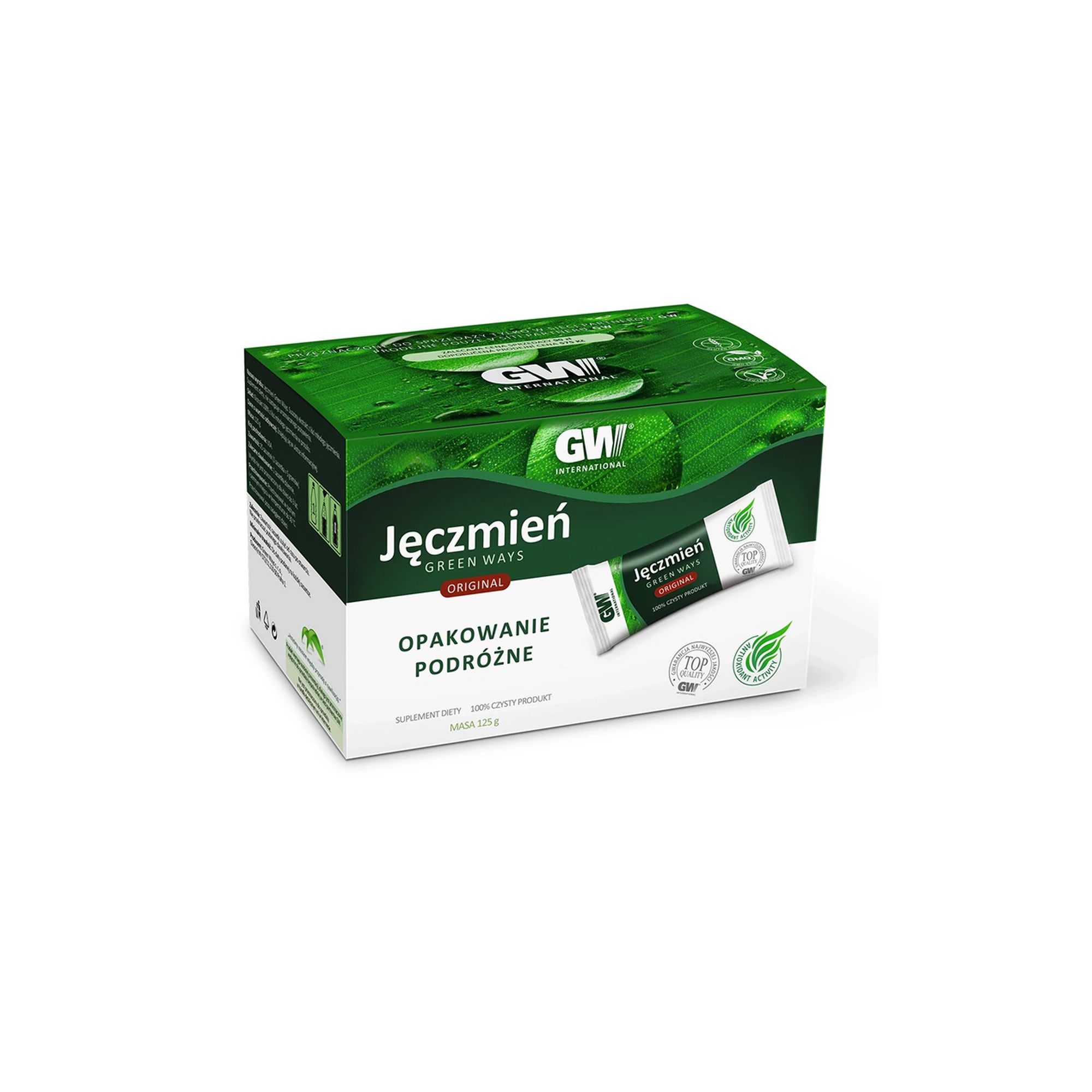 BIO Jęczmień Green Ways 125g – Opakowanie Podróżne | RAW, Bezglutenowy