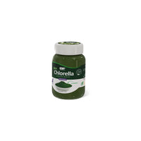 Green Ways chlorella w proszku zielona w słoiku opakowanie