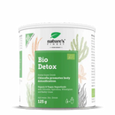 Nature's Finest Bio Detox 125g – organiczny suplement z chlorellą, spiruliną, trawą pszeniczną i trawą jęczmienną, vegan, certyfikat BIO