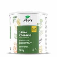 Nature's Finest Liver Cleanse 125g z ostropestem i karczochy – suplement oczyszczanie wątroby, vegan, nowa formuła