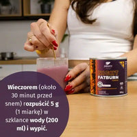 Nature's Finest Night Fat Burn Extreme – sposób użycia: 5g w 200ml wody wieczorem przed snem