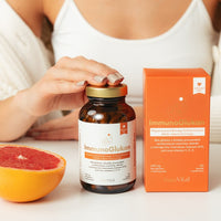 NutriVital ImmunoGlukan kapsułki 120szt – beta glukany 640mg, wsparcie odporności, koenzym Q10, cynk, witaminy C E A