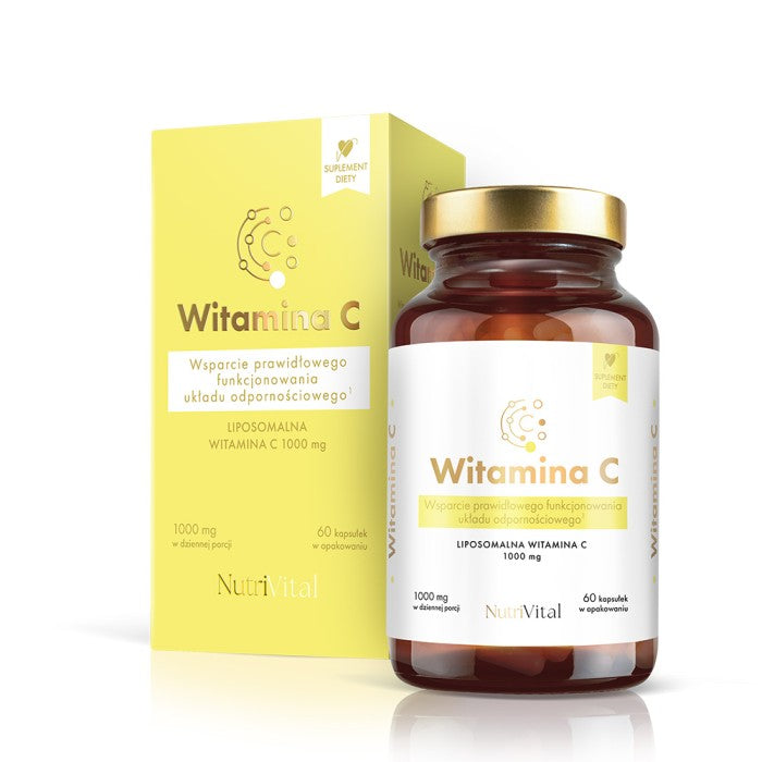 Liposomalna witamina C 1000 mg 60 kaps NutriVital