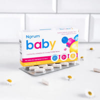 Probiotyk Narum Baby 150 mg dla Dzieci i Niemowląt Od Pierwszych Dni Życia (30 kaps) Narine