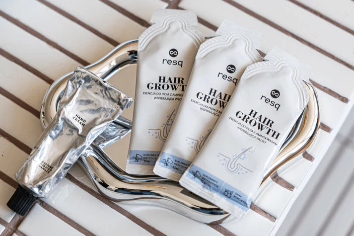Hair Growth – wegański kompleks na wypadanie włosów i ich regenerację 30 SASZETEK RESQLAB
